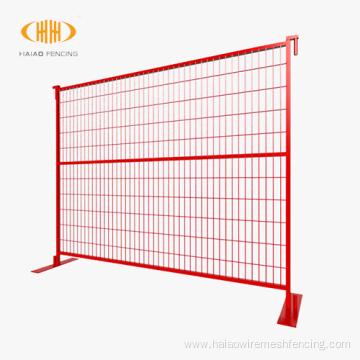 Easy to move mobile protection temporary fence panels